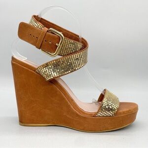 Stuart Weitzman Roman Mail Stua wedge heels-Size 8.5